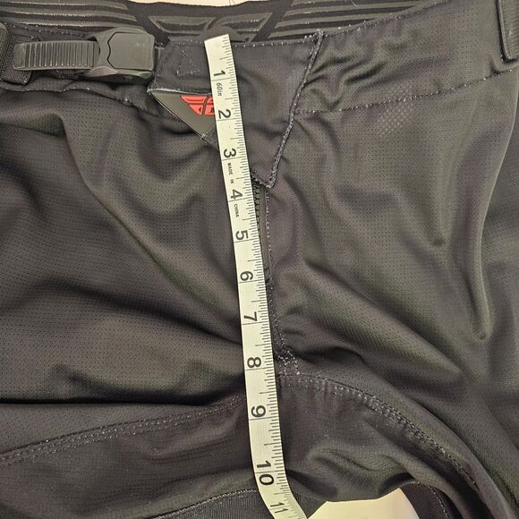 Fly Racing Kinetic Mesh MX Motorcycle Pants Red Black Sz 34 Breathable T0392 - Picture 10 of 11